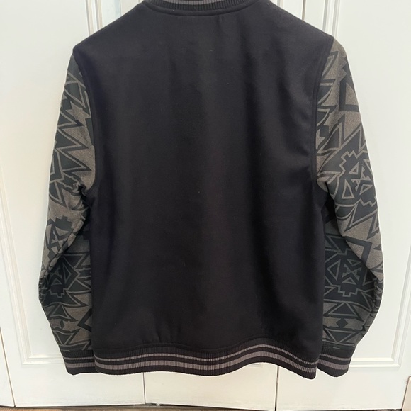 Men’s Highline Collective Graphic Varsity Jacket - Picture 3 of 4